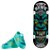 MINI SKATE DE DEDO - TÊNIS VERDE E AMARELO -  HOT WHEELS - Imagem 4