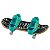 MINI SKATE DE DEDO - TÊNIS VERDE E AMARELO -  HOT WHEELS - Imagem 3