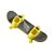 MINI SKATE DE DEDO HOT WHEELS - TÊNIS AMARELO COM VERDE 68 - MENINO - Imagem 2