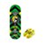 MINI SKATE DE DEDO HOT WHEELS - TÊNIS AMARELO COM VERDE 68 - MENINO - Imagem 3