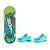 MINI SKATE DE DEDO - TÊNIS VERDE E AZUL -  HOT WHEELS - Imagem 2