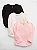KIT 3 CAMISETAS MANGA LONGA GAP - COLORS - MENINA - Imagem 1