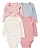 KIT 4 BODIES MANGA LONGA CARTER'S - CACHORRINHO - MENINA - Imagem 1