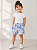 BERMUDA MOLETOM FLANELADO GAP TODDLER - BORBOLETA AZUL - MENINA - Imagem 2