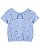CAMISETA OSHKOSH - FLORAL AZUL CLARO - MENINA - Imagem 2