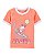 CAMISETA MANGA CURTA OSHKOSH - SNOOPY CORAL - MENINO - Imagem 1