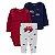 CONJUNTO 3 PEÇAS CARTER'S - CARRINHO - MENINO - Imagem 1