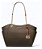 BOLSA DE OMBRO MARROM - MODELO JET SET GRANDE - MICHAEL KORS - Imagem 1