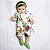 MACACÃO ROMPER GREEN BABY - ABRAÇO - MENINA - Imagem 2
