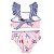 MODA PRAIA TIP TOP CONJUNTO TODDLER-  ROSA PASSARINHO- PROTEÇÃO UV50+ - MENINA - Imagem 2