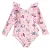 MODA PRAIA MAIÔ TIP TOP TODDLER - PASSARINHO - PROTEÇÃO UV50+ - MENINA - Imagem 1