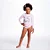 MODA PRAIA TIP TOP KIDS - PASSARINHO- PROTEÇÃO UV50+ - MENINA - Imagem 1
