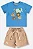 CONJUNTO VERÃO 2 PEÇAS UP BABY - ZOO AZUL - MENINO - Imagem 2