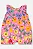 MACACÃO ROMPER UP BABY - FLORZINHAS  - MENINA - Imagem 1