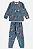 PIJAMA 2 PEÇAS  UP BABY - DINO CONSTRUÇÃO - MENINO - Imagem 1