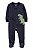 MACACÃO FLEECE CARTER'S - DINO AZUL LISTRADO - MENINO - Imagem 1
