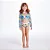 MODA PRAIA TIP TOP CONJUNTO JUVENIL- CAJU - PROTEÇÃO UV50+ - MENINA - Imagem 2