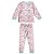 PIJAMA 2 PEÇAS TIP TOP KIDS - DINO ROSA - MENINA - Imagem 1