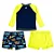 MODA PRAIA CONJUNTO 3 PEÇAS TIP TOP TODDLER - COQUEIRO - PROTEÇÃO UV50+ - MENINO - Imagem 4