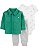 CONJUNTO 3 PEÇAS CARTER'S - TRICICLO VERDE - MENINO - Imagem 1