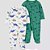 KIT 2 MACACÕES JUST ONE YOU by CARTER'S - DINOSSAUROS - MENINO - Imagem 1