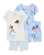 PIJAMA 4 PEÇAS CARTER'S - SEREIAS - MENINA - Imagem 1