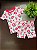 PIJAMA 4 PEÇAS MEMBER'S MARK - MORANGO E FLORES - MENINA - Imagem 5