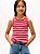 CAMISETA REGATA TOMMY HILFIGER - LISTRADINHA VERMELHA - MENINA - Imagem 3