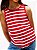 CAMISETA REGATA TOMMY HILFIGER - LISTRADINHA VERMELHA - MENINA - Imagem 2