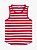 CAMISETA REGATA TOMMY HILFIGER - LISTRADINHA VERMELHA - MENINA - Imagem 1