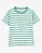 CAMISETA MANGA CURTA CARTER'S - LISTRADA VERDE - MENINO - Imagem 1