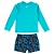 MODA PRAIA CONJUNTO 2 PEÇAS TIP TOP KIDS - BIKE - PROTEÇÃO UV50+ - MENINO - Imagem 3