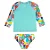 MODA PRAIA CONJUNTO 2 PEÇAS TIP TOP KIDS - HELLO KITTY - PROTEÇÃO UV50+ - MENINA - Imagem 2
