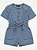 MACACÃO ROMPER GEORGE BABY - JEANS - MENINA - Imagem 1
