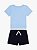 CONJUNTO VERÃO 2 PEÇAS TOMMY HILFIGER - BASIC AZUL - MENINO - Imagem 2