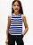 CAMISETA REGATA TOMMY HILFIGER - LISTRADINHA AZUL - MENINA - Imagem 2