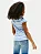 CAMISETA MANGA CURTA TOMMY HILFIGER KIDS - LISTRAS AZUIS - MENINA - Imagem 3