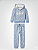 CONJUNTO FLANELADO 2 PEÇAS GAP - FLORAL AZUL - MENINA - Imagem 1