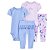 CONJUNTO 4 PEÇAS CARTER'S - FLORAL LILÁS - MENINA - Imagem 1