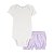 CONJUNTO VERÃO 3 PEÇAS CARTER'S - LILÁS XADREZ - MENINA - Imagem 4
