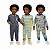 KIT 3 MACACÕES SEM PÉ KOALA BABY - DINOSSAUROS - MENINO - Imagem 2