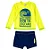 MODA PRAIA CONJUNTO 2 PEÇAS TIP TOP KIDS - SHOW THE OCEAN NEON - PROTEÇÃO UV50+ - MENINO - Imagem 1