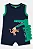 MACACÃO ROMPER UP BABY - JACARÉ - MENINO - Imagem 1