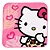 TOALHA DE BANHO E ROSTO - HELLO KITTY - MENINA - Imagem 3