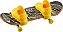 MINI SKATE DE DEDO HOT WHEELS - TÊNIS AMARELO - MENINO - Imagem 3