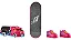 SKATE DE DEDO COM CARRINHO - TÊNIS ROSA - MATTEL - Imagem 2