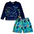 MODA PRAIA CONJUNTO 2 PEÇAS TIP TOP - JACARÉ - PROTEÇÃO UV50+ - MENINO - Imagem 1