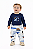 CONJUNTO 2 PEÇAS UP BABY - DINOS AZUL - MENINO - Imagem 2