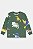 CAMISETA MANGA LONGA UP BABY - DINOSSAUROS VERDE - MENINO - Imagem 1