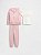 CONJUNTO FLANELADO 3 PEÇAS GAP - LOGO ROSA - MENINA - Imagem 1